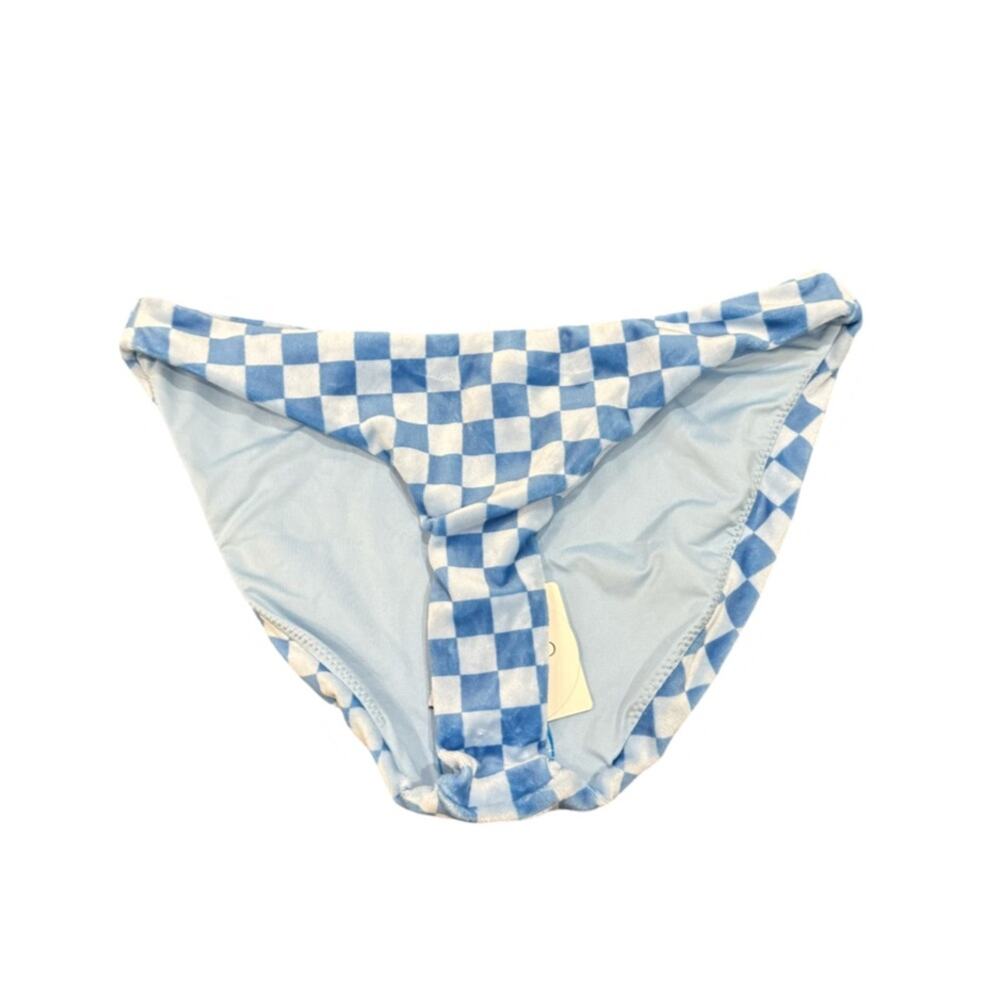 Peixoto Fifi Bikini Swimsuit in Velvet Blue Rivera Peach Size L & M - Picture 8 of 10